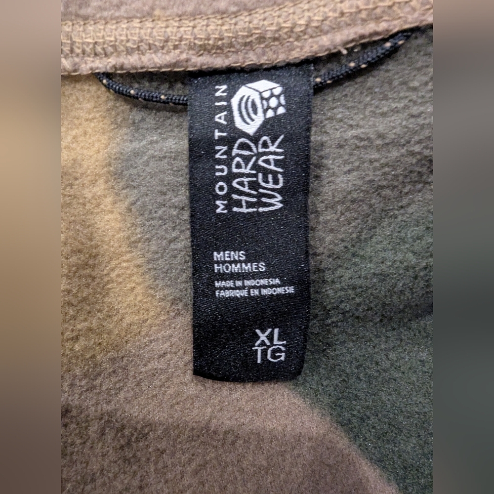 Mountain Hardware Men's HiCamp Fleece Printed Hoody  Size XL New! - Picture 9 of 13
